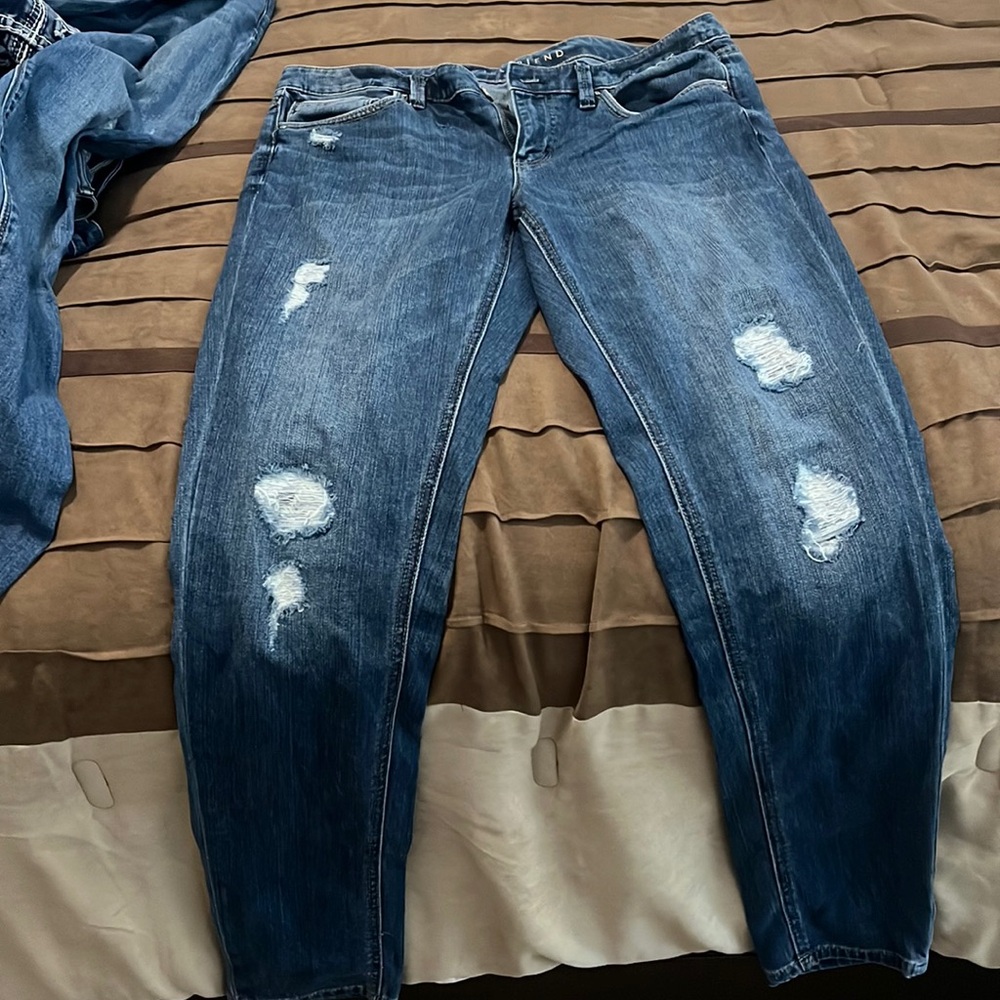 White House Black market jeans worn a couple times